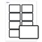 Avery® Printable Adhesive Name Tags, 2-1/3" x 3-3/8", Matte White with Double Black Border Design, Removable, Laser & Inkjet Compatible, 80 Total, Great Name Badges for Weddings & Events